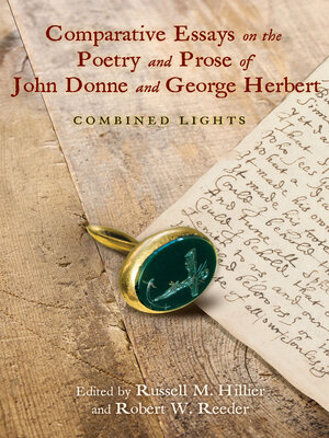 cover image of Comparative Essays on the Poetry and Prose of John Donne and George Herbert